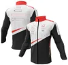 Moto equipe 2023 completo zip up jaqueta com capuz motocicleta piloto à prova de vento jaqueta softshell corrida casual quente jaqueta corta-vento masculina