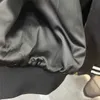 女性用ジャケットデザイナージャケット秋の新しいスポーツ野球スタイルブランドCEパッチ刺繍酢酸テクスチャーストライプカラーコントラストスレッドルーズボンバー