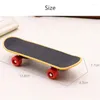 Outros pássaros suprimentos 1pc Small Toys Parrot Stand Skateboard Acessórios Traning mini placa de slide para vizinhos periquitos Cockatiel