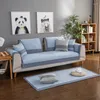 Chair Covers Sofa Cushion Four Seasons Universal Cover Modern Chinese Non-slip Cotton And Linen Solid Wood Thickening