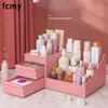 Makeup Drawer Organizer Large Capacity Cosmetic Storage Box Sticker Stationery Container Desktop Sundries Pen Holder