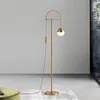 Floor Lamps Nordic Led Lamp Designer Iron For Living Room Bedroom Study Decor Lighting Modern Home Bedside Standing