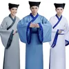 Costume d'érudit d'usure de scène vêtements masculins Film de Hanfu ancien Performance traditionnelle chinoise