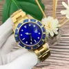 Luxe herenhorloge roestvrij staal mode dames kleur kristal diamanten horloge geavanceerde automaatbeweging waterdichte polswatch254F