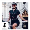 Racing Conjunto 2023 China Profissional Mulheres Sublimação Ciclismo Jersey Suje Camas de bicicleta de bicicleta de roupas de vestuário vestem de triatlo por atacado