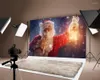 Party Decoration Cartoon Santa Backdrop Po Merry Christmas Background Festival Decorations Backdrops Pograph