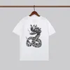 تي شيرت مصمم Tshirt للرجال من الرجال تي شيرت تي شيرت Snake الصيف قميص splash-ink رسالة الطباعة رجال t قميص