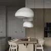 Pendellampor nordiska minimalistiska wabi sabi vind e27 led lampor matsal bar loft sovrum hem dekor ljuskrona h￤ngande lampa fixtur