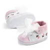 New Spring Newborn Baby First Walkers Shoes Infant Canvas Lace Kids Booties Children Girls Moccasins Shoes