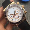 3 Style Luxury Ceramic Bezel Everose Gold Ivory Color Dial 116515LN 116515 No Chronograph 40mm Mechanical Automatic Mens Watches R319D