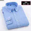 Camisas casuais masculinas Autumn Men Dress Dress Camise