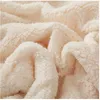 Blankets Blanket Quilt Coral Fleece Small Thicken Winter Bed Sheet Office Siesta