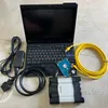 2in1 MB STAR C5 SD COMPACT 5 ICOM Nästa för BMW Diagnostic Tool Senaste SW Win10 Installerat Well Laptop I5 x220T