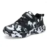 Chaussures de sport enfants Camouflage garçons baskets Sport course enfants cuir antidérapant décontracté léger baskets extérieur