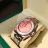 Orologio da uomo di alta qualità più venduto Orologi da polso 40mm Quadrante rosa cartone animato 116610 ETA 2813 Movimento automatico Orologio da uomo Orologi Scatola originale