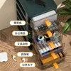 5-layer Drawer Desk Storage Box Plastic Document Sundries Holder Cosmetic Cabinet Organizer Desktop Makeup