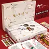 Verjaardag cadeau Stationery's Chinese Crane Notebook Set Student Diary Book Hand Account Box Ancient Retro