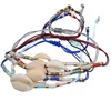 Bangle Boho Natural Shell Seed Beads Bacelets Pure Handmade Weave Rope Rope Women Women Simple Fashion Barkles Hombors Jewelry