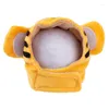 Costumi per gatti Simpatiche parrucche con criniera di leone Pet Costume per cani di piccola taglia Parrucca Cappello Orecchie fantasia divertenti Forniture per giocattoli Cosplay