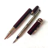 Wysokiej jakości dziedzictwo Seria Pen Pen Edition Black Red Brown Snake Clip Roller Ballpoint Pens Pensorery School Supp4348797