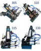 공압 와이어 케이블 필링 스트리핑 기계 LY 305 310 330 416 300mm 길이 30mm 직경의 코드 라인 스트리퍼 컴퓨터