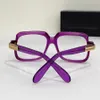 Vitnage Square 607 Glasögon Blue Gold Frame Gelglas