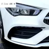 Auto Styling Carbon faser Für Mercedes Benz CLA Klasse C118 W118 Auto Zubehör Körper Frontschürze Kotflügel Lip Abdeckung Aufkleber trim