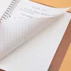 PP A5 B5 A4 Spiralblock-Einband, transparent, matt, Binder für Tagebuch, Planer, Papier, Studenten, Buch, Notizbücher, Neu