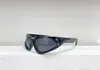 الشعار الفاخر الموقف Sunglass Sunglass النساء الرجال الذهب الذهب إطار مربع المعادن