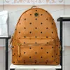 High quality Genuine Leather fashion backpack shoulder bag Luxury designer messenger for women men back pack canvas handbag backpa242K