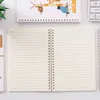 NOVAS 4PCS 60 folhas Kawaii A5 Bobina notebook Journal Journal Agenda Planejador Notas de Livros de Livros Os fornecedores de papelaria fofos fofos