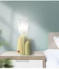 Bordslampor nordiska kreativa moderna konst vardagsrum sovrum sovrum el bb personlighet kaktus blomma lampa
