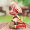 Finger Toys Super Sonico Kneeling Christmas Ver Sexy Japanese Anime Girl 17cm PVC Action Figure Adult Hentai Collection Model Doll Toys Gift