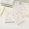 4pcs/set a5超太いプラスチックカバーノートブック学生pvc韓国新鮮でシンプルな文房具