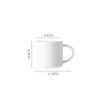 Tazas 450ML Simple Color Caramelo Año Taza Oficina Hogar Jugo Leche Taza de Café