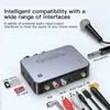 M9 Pro Bluetooth 5.1 Empfänger Infrarot Sender Audio Wireless Adapter U Disk Play Typ-C 3,5 MM Aux DSP Konverter Fernbedienung NFC