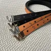 Belt designer belt fashion classic style leather material business men and women universal