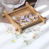 Żyrandol kryształ 50pcs kropla wodna koraliki wisiorki Suncatcher części DIY Charms Bransoletka Naszyjka Making Akcesoria