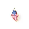 Stift broscher amerikansk flagga lapel pin USA USA hatt slipsar m￤rke stift mini f￶r kl￤ds￤ckar dekoration grossist drop del dhfvp