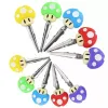 Metal Roach Clip Smoking Accessories Support Stand Dry Herb Tobacco Cigarette Blunt Holder Decoration Photo Message Clips