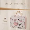 Hangers 20PCS Baby Wooden Clothes Hanger Creative Rack Kids Room Decor Children Coats Clothing Organizer