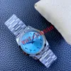 nouvelle version Montre pour homme 40mm 228206 Chiffre arabe Cadran bleu glace 2813 Bracelet en acier inoxydable mécanique automatique Montres-bracelets pour hommes