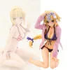 Miniatyres Toys Native Beautiful Girl Series Nero Claudius och Jeanne D'Arc PVC 12cm Figur Anime Sexig samling Modelldocka Toy Desk Orn