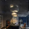 Pendellampor nordiska minimalistiska wabi sabi vind e27 led lampor matsal bar loft sovrum hem dekor ljuskrona h￤ngande lampa fixtur