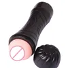 Güzellik Ürünleri Erkek Mastürbasyon Kupası Vajina Vibratör Otomatik Mastürbatör Gerçek Ağız Gerçekçi Isıtma Emme Seksi Oyuncak İnsan İçin