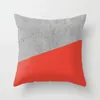 Pillow Red Check Printing Holds Pillowcase To Live In Cloth Art Sofa Cover Christmas Covers Living Room Decoration