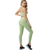 Active Sets Style 2PCS/Set Women Yoga Set Leggings Gym Kleding Sport Bra Fitness Top Suits Pants