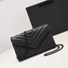 패션 ylsl 디자이너 여성 가방 여성 숄더 가방 핸드백 지갑 원래 정품 가죽 크로스 바디 체인 고급 품질