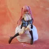 Minyatür oyuncaklar güzel kız serisi miyu oturma pozisyonu 18cm aksiyon figürü Japon anime modeli oyuncaklar Aldult Koleksiyon Bebek