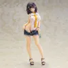 Gun Toys 28cm Alphamax Skytube Anime Girl Toshiue Kanojo 1/6 Complete PVC Ação Figura Figura Modelo de estátua Toys Coleção adulta D